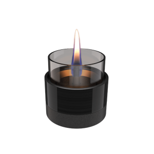 Rosie 8 Black/Smoke Ceramic